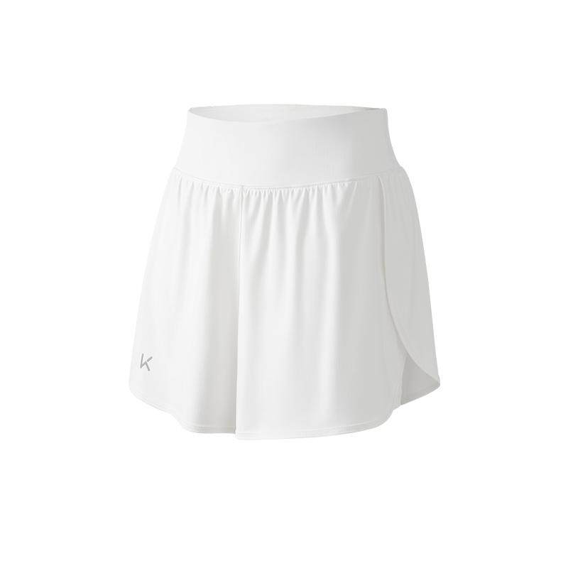 Keep运动短裤女夏健身跑步假两件三分裤防走光防晒凉感速干瑜伽裤