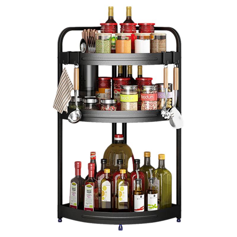 厨房置物架台面90度转角置物架