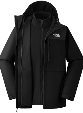 【经典款】北面男软壳内胆三合一冲锋衣户外TheNorthFace|8DMK