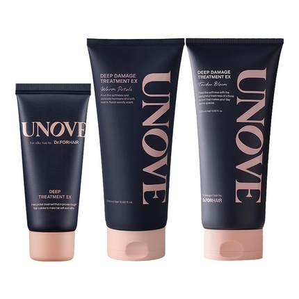 UNOVE柔诺伊顺滑护发素深层修护发膜蛋白顺滑柔顺不假滑生日礼物