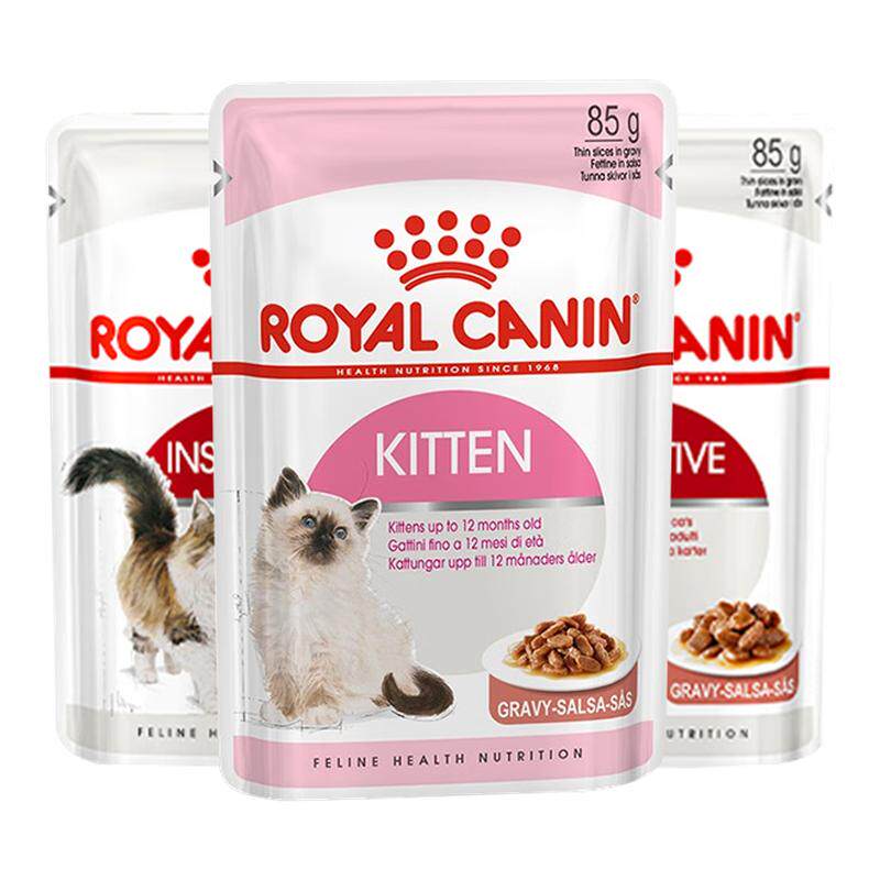 ROYAL CANIN皇家猫粮成幼猫主食营养湿粮包助消化奶糕罐全价慕斯
