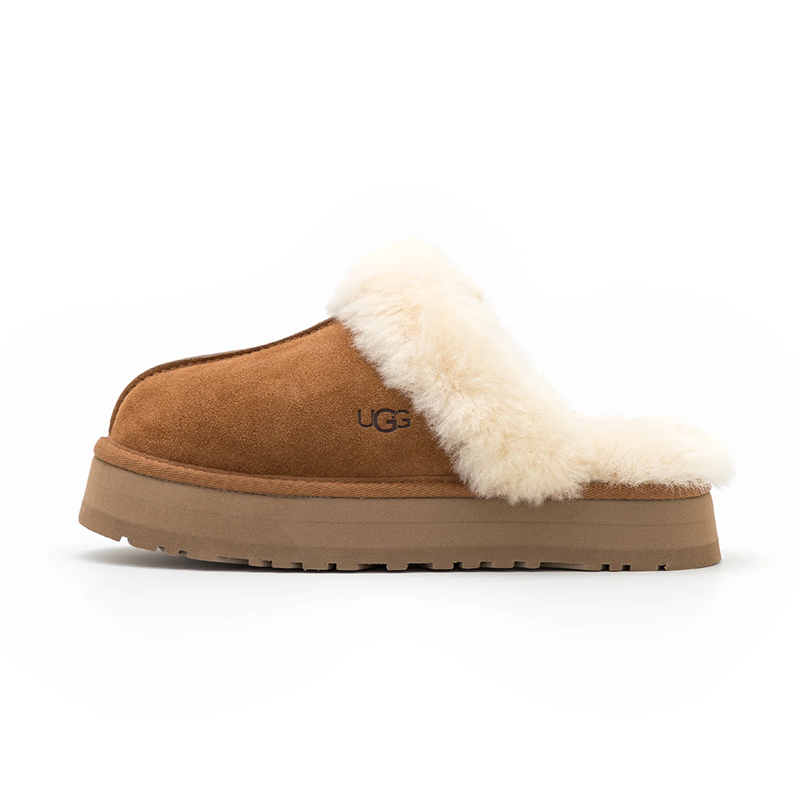 UGG冬季女款经典厚底拖鞋