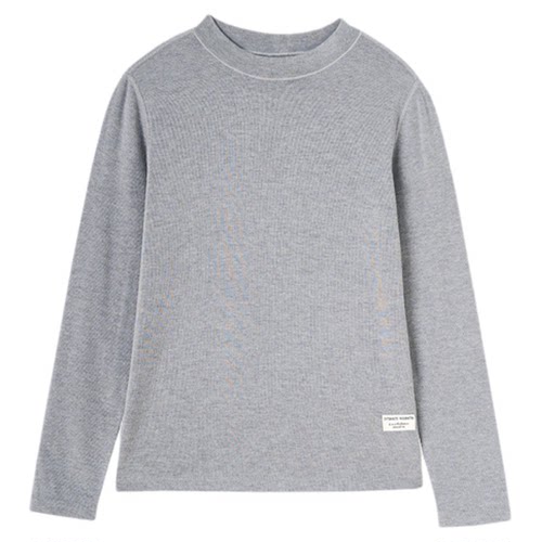 轻暖含羊毛男童女童打底衫亲子款