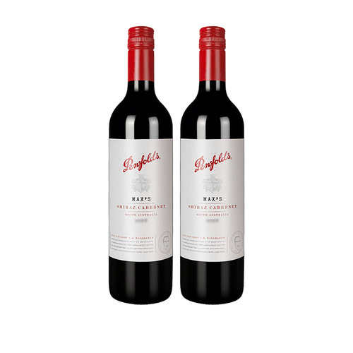 奔富麦克斯西拉红酒750ml进口