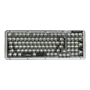 罗技K98M客制化背光无线蓝牙静音透明机械键盘热插拔麻将音成品