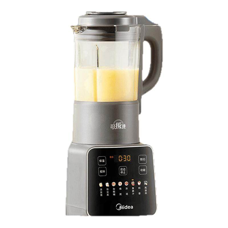 美的破壁机家用可拆洗豆浆机大容量大功率静音烹饪机全自动米糊机