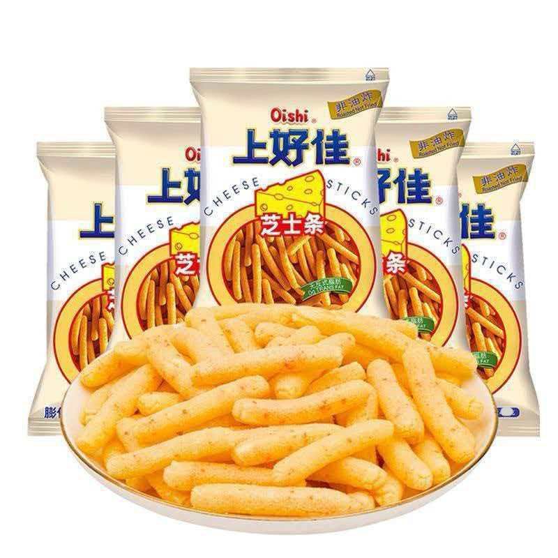 上好佳芝士条薯条儿童解馋休闲零食大礼包整箱囤货食品小吃批发图片