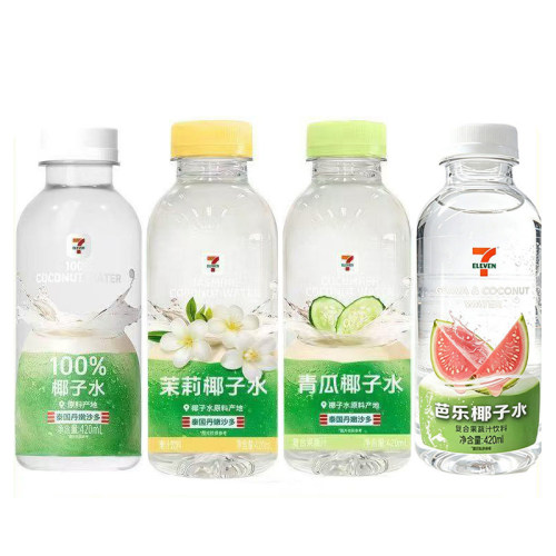 椰轻说椰子水420ml瓶装711便利店同款整箱椰子汁电解质水椰青饮料