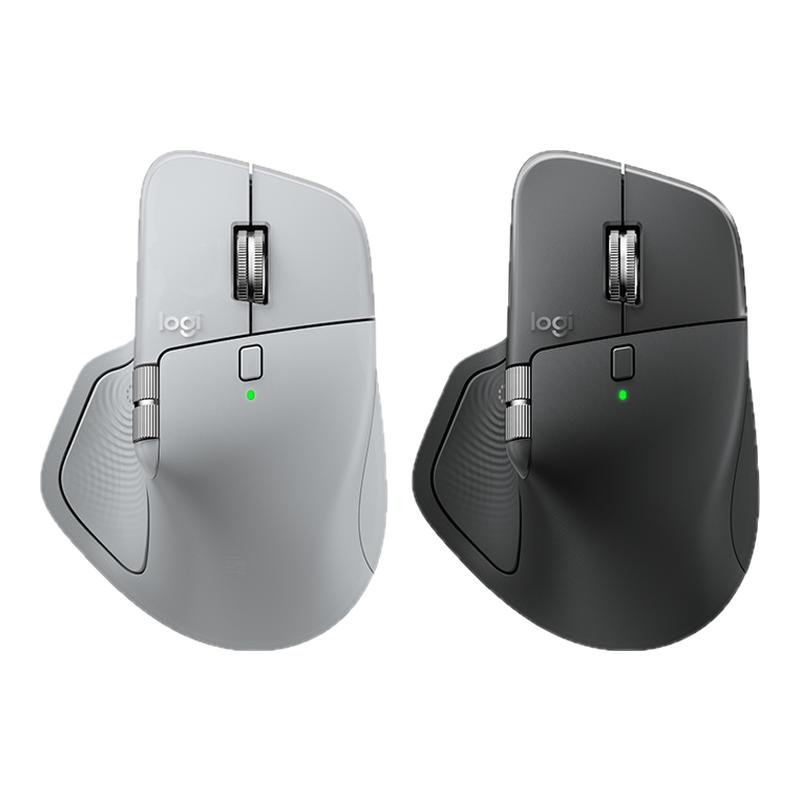 罗技MX Master 4无线蓝牙高性能无线鼠标高端办公苹果笔记本电脑