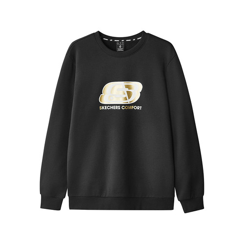 斯凯奇男女保暖针织卫衣加绒