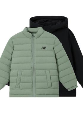 【三防】New Balance nb童装儿童男女保暖羽绒服两件套ND7PE4E113