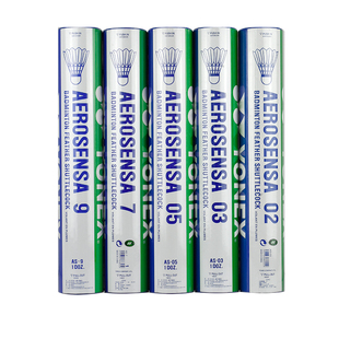 YONEX尤尼克斯羽毛球12只装yy耐打训练比赛专用球AS9鹅毛05鸭毛02