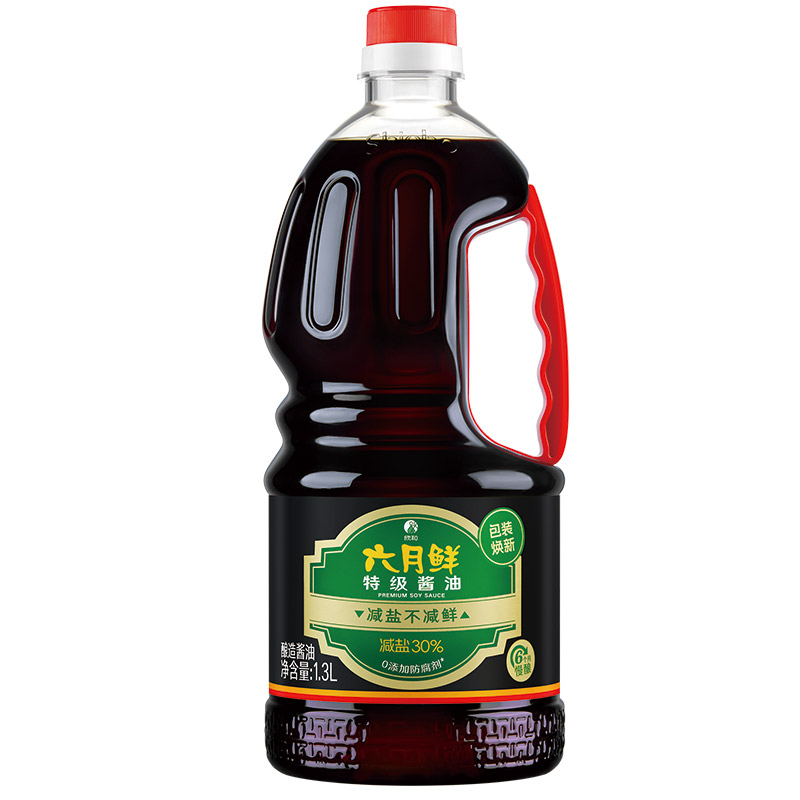 六月鲜特级酱油1.3L酿造酱油