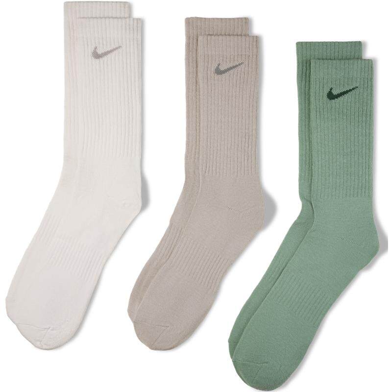 耐克速干中筒训练袜(3双)秋冬支撑柔软舒适NIKE EVERYDAY SX7676