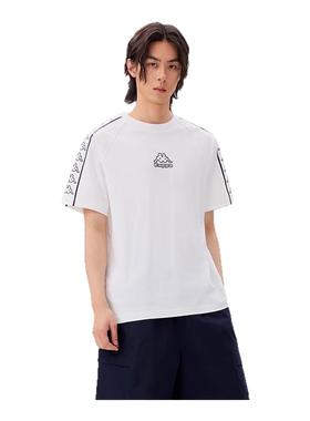 Kappa卡帕男装2025夏季新款运动休闲简约百搭短袖T恤K0F32TD03D