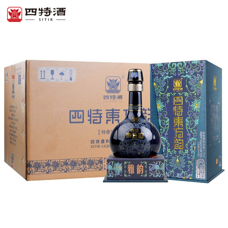 四特酒雅韵52度江西特产东方韵特香型纯粮白酒礼盒伴手礼年货