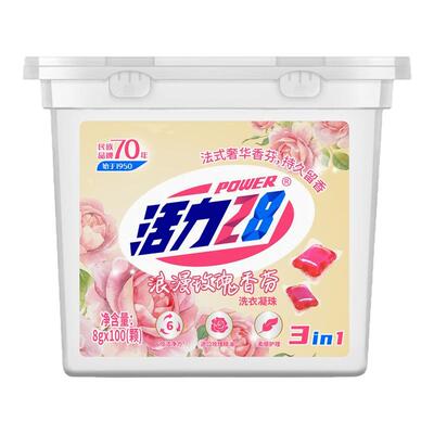 活力28洗衣凝珠三合一留香柔顺