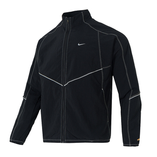 010 梭织运动服黑色风衣nike夹克男IF2029 耐克官方外套男正品 新款