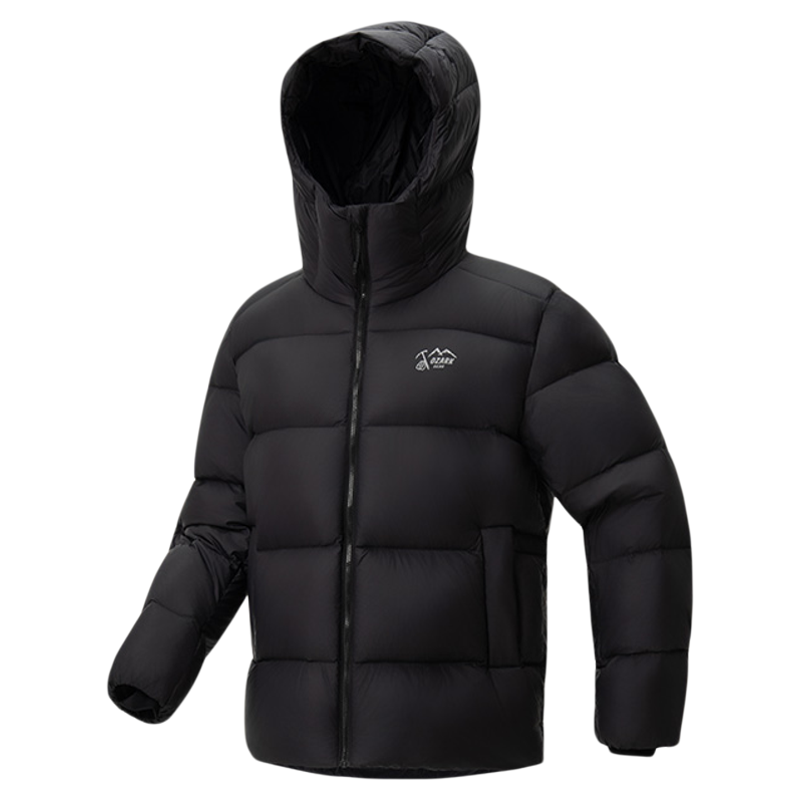 Ozark奥索卡25秋冬新品户外女款防风保暖时尚连帽鹅绒羽绒服