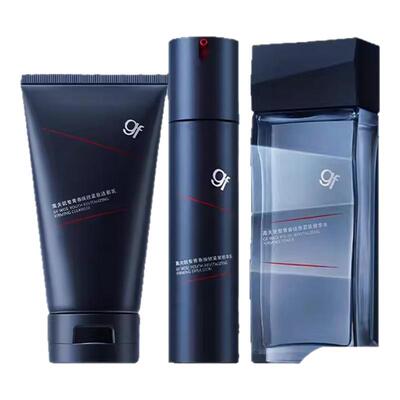 高夫男士套装锐智青春焕肤紧致水乳控油保湿淡纹抗皱亮肤脸部护肤