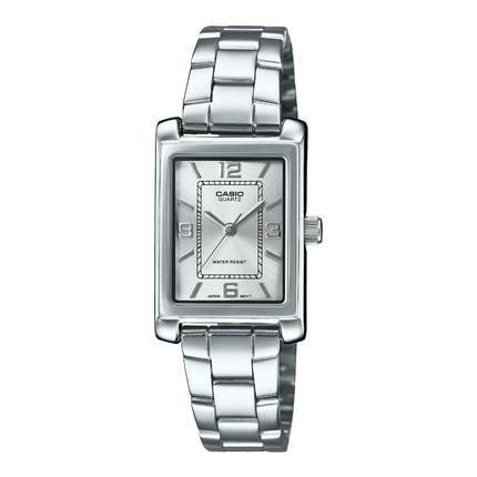 casio卡西欧手表女小方块精致高品质官方正品石英LTP-1234DD-7A