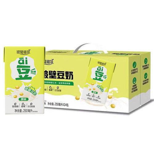 银鹭纸盒豆奶250ml整箱豆奶