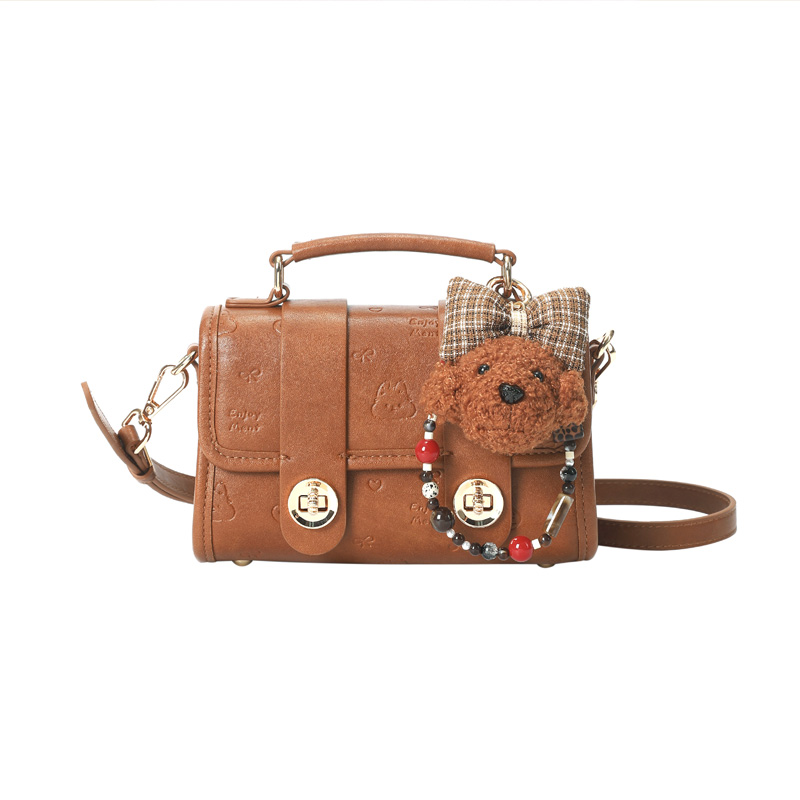 畹町趣味压纹枕头斜挎包