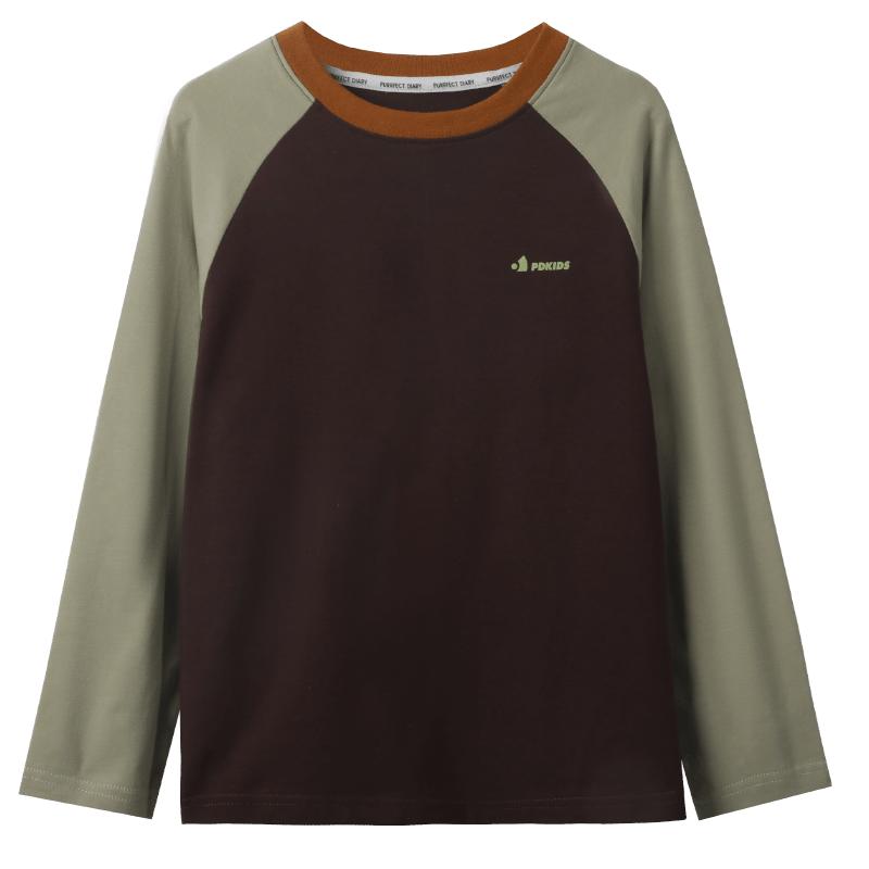 咕噜日记儿童长袖纯棉T恤