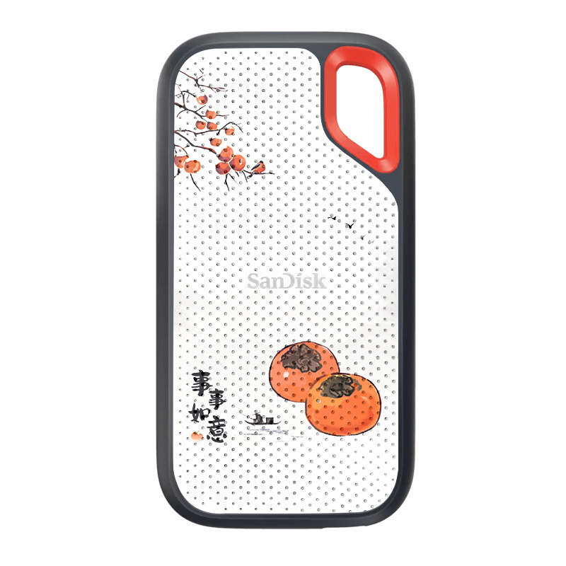 闪迪E61至尊极速 移动固态硬盘8t 4t 2t 1t笔记本电脑手机type c