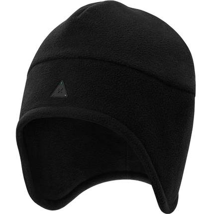 Keep薄绒运动跑步保暖帽冷帽男便携抓绒户外运动登山毛线帽子女冬