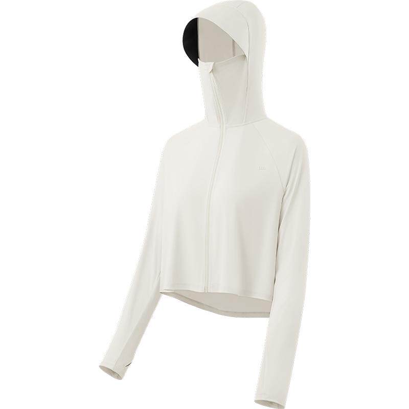 蕉下女款黑胶连帽宽檐防晒衣2026夏新款宽松透气凉感焦下防晒外套