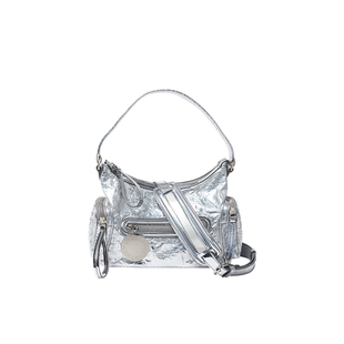 [新年礼物]Stella McCartney秋季银色Dartmoor手提包