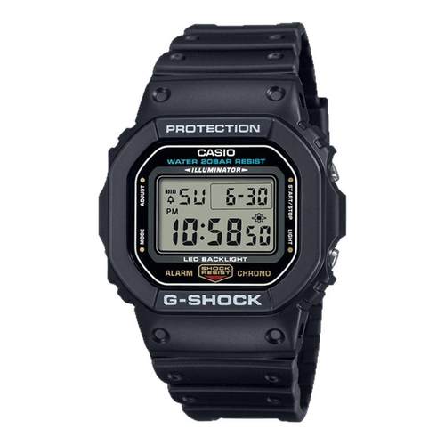 casio卡西欧小方块手表男gshock正品学生防水运动电子表DW-5600UE