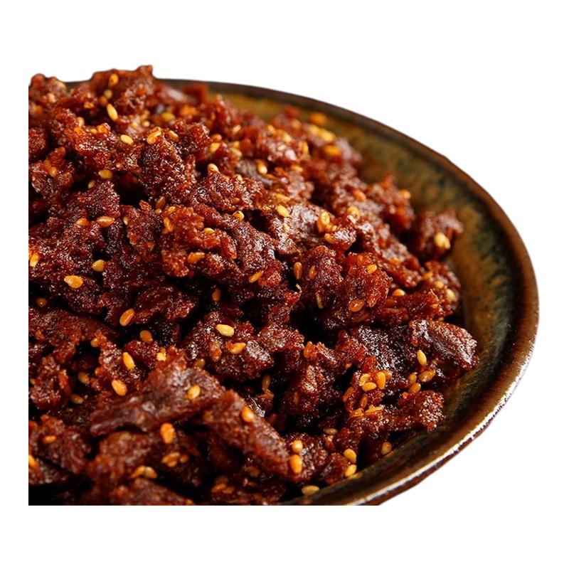 皓浩老妈多味牛肉粒素食牛肉粒香辣麻辣豆筋素肉儿时零食小吃辣条