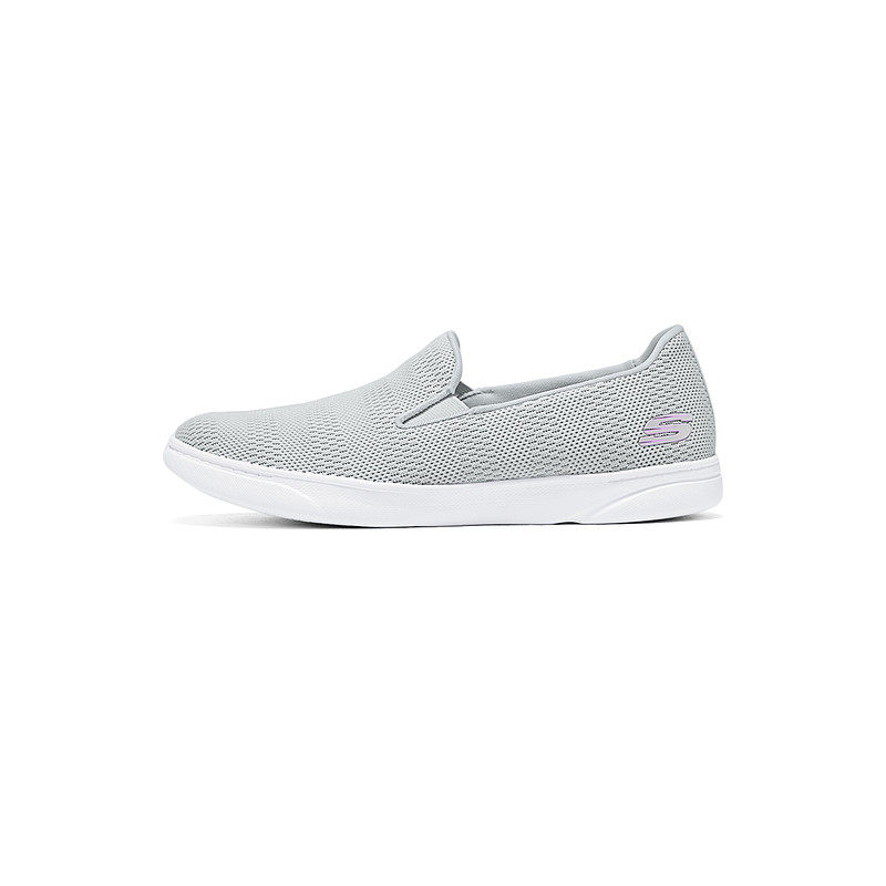 Skechers斯凯奇女鞋轻质网布透气一脚蹬运动健步鞋缓震休闲鞋子