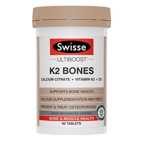 Swisse斯维诗钙片柠檬酸钙K2迷你钙维生素D3成人钙补150粒