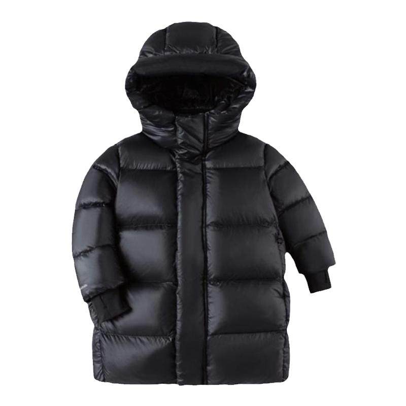 巴拉巴拉男童羽绒服宝宝长款鹅绒外套儿童高充绒量冬装新款童装厚