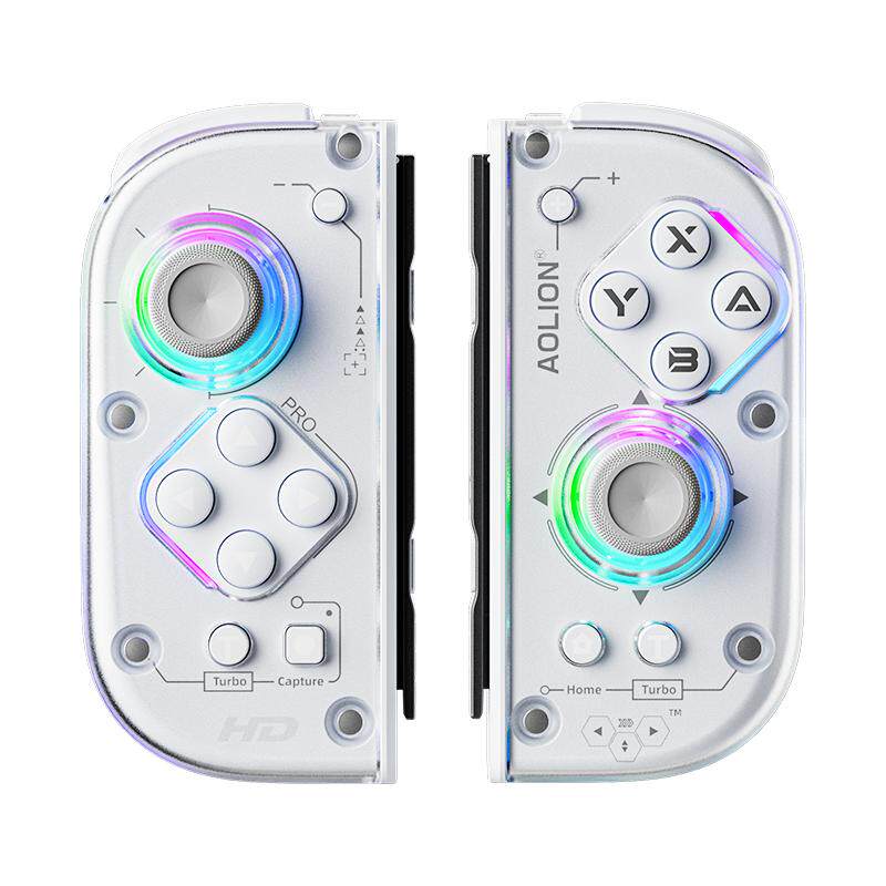AOLION澳加狮 J20 Pro骑士Switch手柄2代joycon手柄适用任天堂NS2手柄HD震动体感NFC感应分体游戏手柄