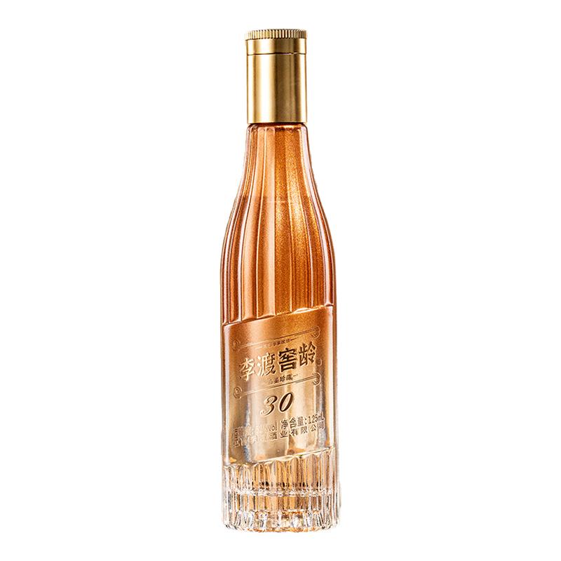【新品品鉴】李渡 窖龄系列 窖龄30小酒 125ML  52度 元窖香 白酒
