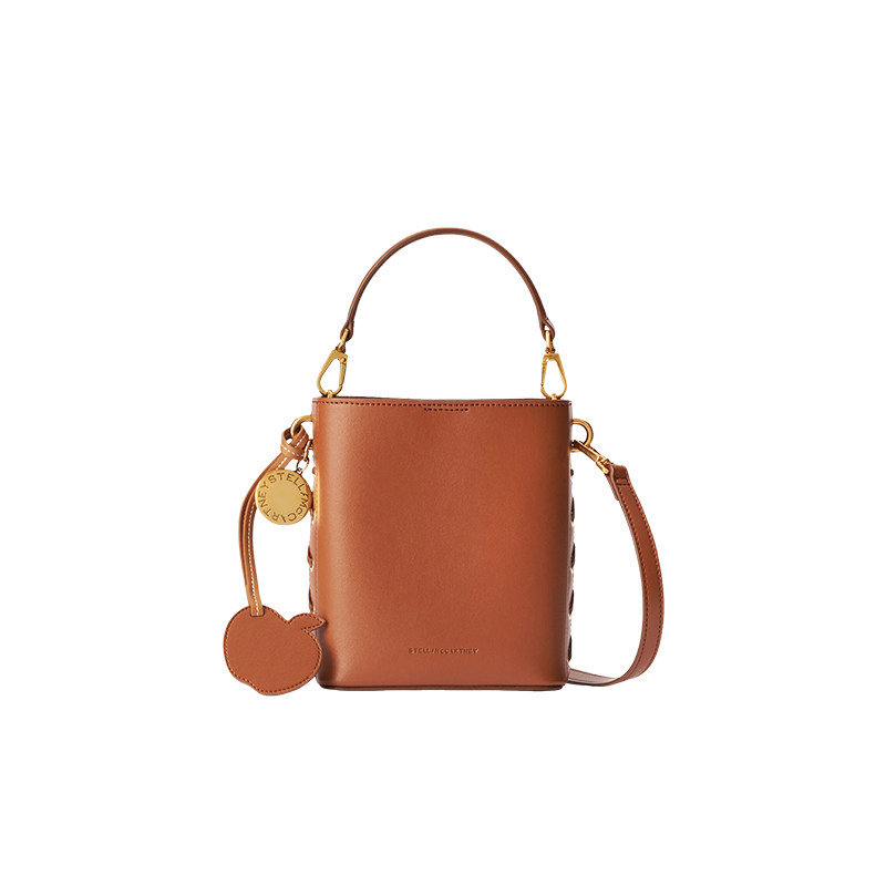 [新年礼物]Stella McCartney春季棕褐色系带装饰水桶包,箱包皮具/热销女包/男包,水桶包,淘宝优惠券,粉丝福利购,淘宝优惠卷
