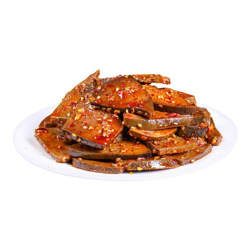 卤皮匠平江柴火猪肝下酒菜新鲜卤味即食湖南特产休闲解馋零食熟食