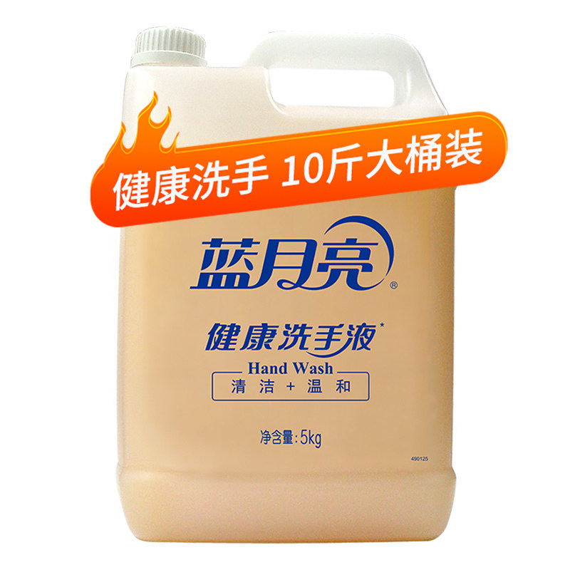 蓝月亮健康洗手液大桶装家庭酒店专用温和不伤手超值特惠大瓶装