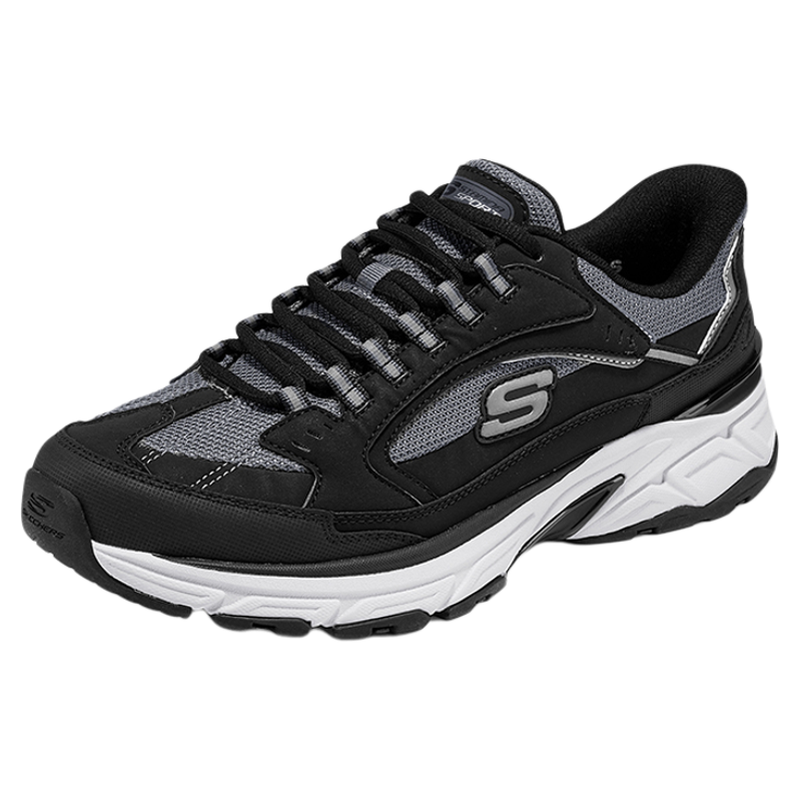 斯凯奇闪穿鞋男士老爹鞋2026秋冬季新款一脚蹬运动休闲复古跑步鞋,流行男鞋,时尚休闲鞋,淘宝优惠券,粉丝福利购,淘宝优惠卷