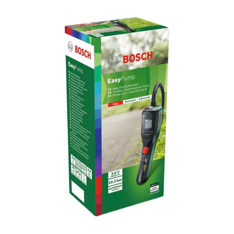 博世多功能充气泵无线轮胎打气筒