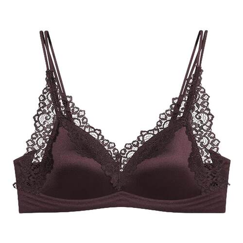 猫人法式三角杯性感蕾丝内衣
