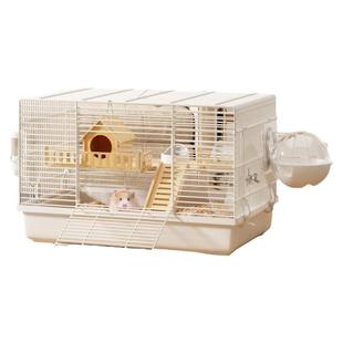 仓鼠笼子金丝熊铁丝专用超大豪华别墅防越狱大空间新手全套双层窝