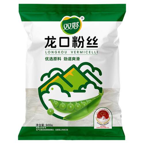 双塔龙口粉丝500g山东特产速食