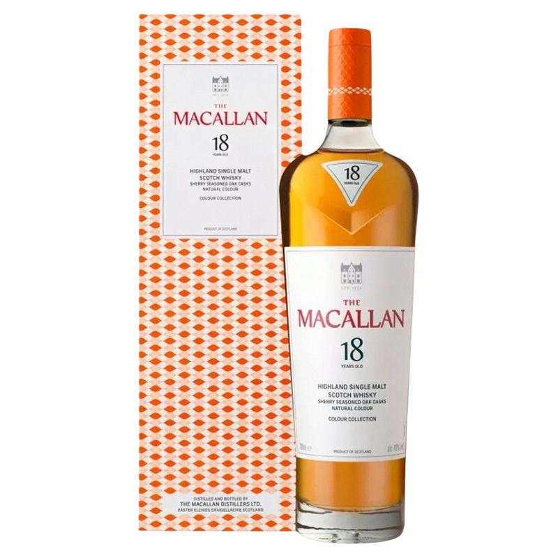 MACALLAN/麦卡伦臻彩系列18年700ML苏格兰单一麦芽威士忌进口洋酒图片