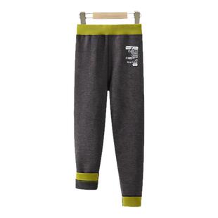 妙童岛儿童秋裤秋冬男女童保暖裤加绒加厚棉裤子羊毛蚕丝校服神器