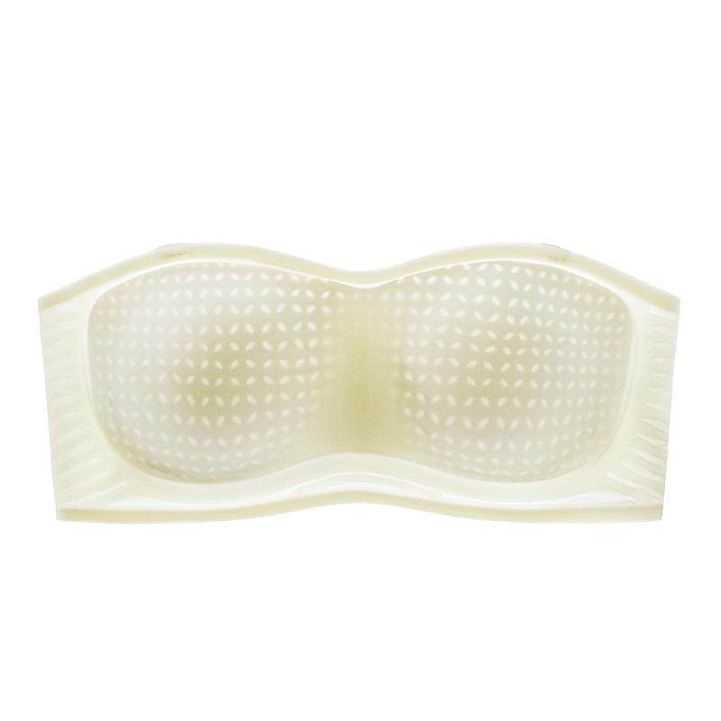 都市丽人抹胸无肩带内衣女夏季薄款防滑小胸聚拢美背无痕隐形文胸